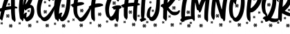 Download Christmas Present Snow Regular Font Uppercase Preview