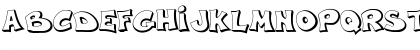 Download Comic Boom Bubble_DEMO Regular Font Uppercase Preview