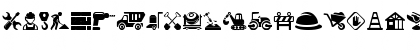 Download Construction Icons Regular Font Uppercase Preview