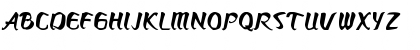 Download Bronkos Regular Font Uppercase Preview