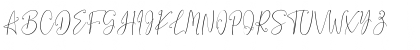 Download Brooke Smith Script Regular Font Uppercase Preview