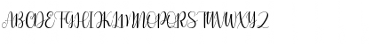 Download dear flora flora Font Uppercase Preview