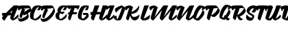 Download Brotha Script Regular Font Uppercase Preview