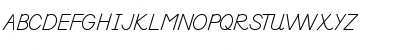 Download DNPrint Regular Font Uppercase Preview
