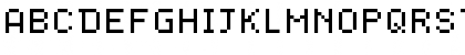 Download Dogica Pixel Regular Font Uppercase Preview