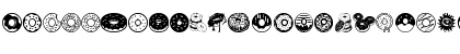 Download Donuts Icons Regular Font