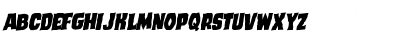 Download Dusk Demon Rotalic Regular Font Uppercase Preview