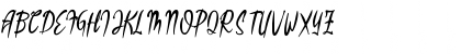 Download Ellpacino Handbrush Regular Font Uppercase Preview