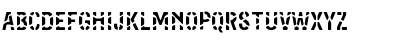 Download Entulho Stencil Font Uppercase Preview