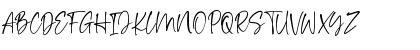 Download Esthentic DEMO Regular Font Uppercase Preview