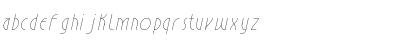 Download Estilistica Italic Font Uppercase Preview