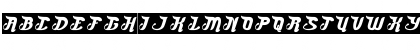Download Everyone Heart-Inverse Regular Font Uppercase Preview