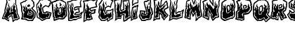 Download Evil Highway Regular Font Uppercase Preview