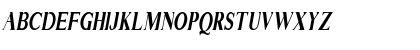 Download EXTRA Serif Italic Font Uppercase Preview