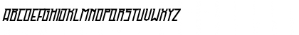 Download Gainstone Italic Regular Font Uppercase Preview