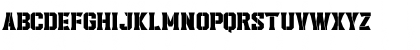 Download Headcorps Stencil Regular Font Uppercase Preview