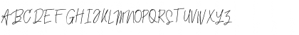 Download Budaphest Regular Font Uppercase Preview