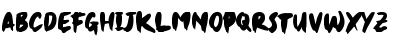 Download Jet Brush Regular Font Uppercase Preview