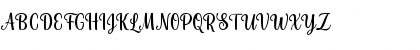Download josephsophia Regular Font Uppercase Preview