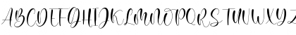 Download Juliette Michel Regular Font Uppercase Preview