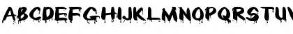 Download Paintdrips Regular Font Uppercase Preview