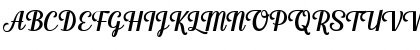 Download Krusyida Script Regular Font Uppercase Preview