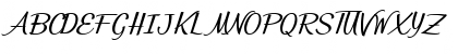 Download Bunch of Flowers Personal Use Regular Font Uppercase Preview