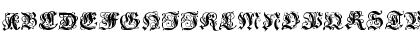 Download Coelnisch Current Fraktur Regular Font Uppercase Preview