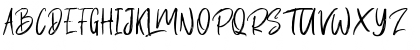 Download Butter Luchy Free Regular Font Uppercase Preview