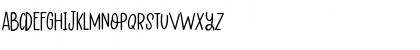 Download Milloris Diary Regular Font Uppercase Preview
