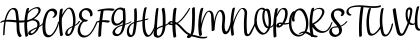 Download Minangrosa Regular Font Uppercase Preview
