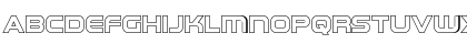 Download Omega Flight Outline Regular Font Uppercase Preview