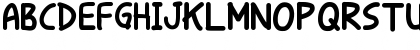 Download Parenda Pop Comic Regular Font Uppercase Preview