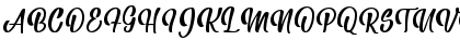Download Parfait Regular Font Uppercase Preview
