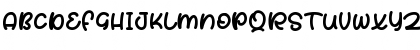 Download Piece of Cake Regular Font Uppercase Preview