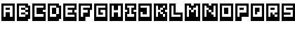 Download Pixel Bit Advanced Regular Font Uppercase Preview