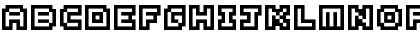 Download Pixel Inversions Regular Font Uppercase Preview