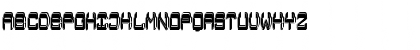 Download Pliez Filled Regular Font Uppercase Preview