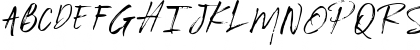 Download Portlame Demo Regular Font Uppercase Preview