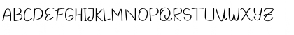 Download Pradana Regular Font Uppercase Preview