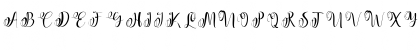 Download Pretty Regular Font Uppercase Preview