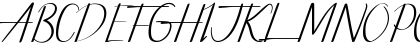 Download Pretty Real Demo Regular Font Uppercase Preview