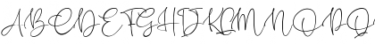 Download Pretty Yellow Regular Font Uppercase Preview