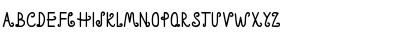 Download Pricilial Regular Font Uppercase Preview