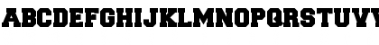 Download CollegiateBlackFLF Regular Font Uppercase Preview