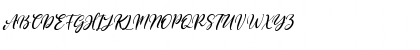 Download Purple Bougenville Italic Regular Font Uppercase Preview