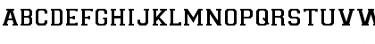 Download CollegiateInsideFLF Regular Font Uppercase Preview