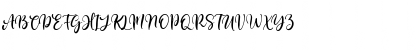 Download Purple Bougenville Regular Font Uppercase Preview