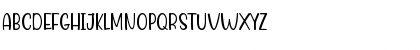Download Puspa Anisya Regular Font Uppercase Preview