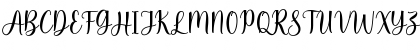 Download Rachela_DEMO Regular Font Uppercase Preview
